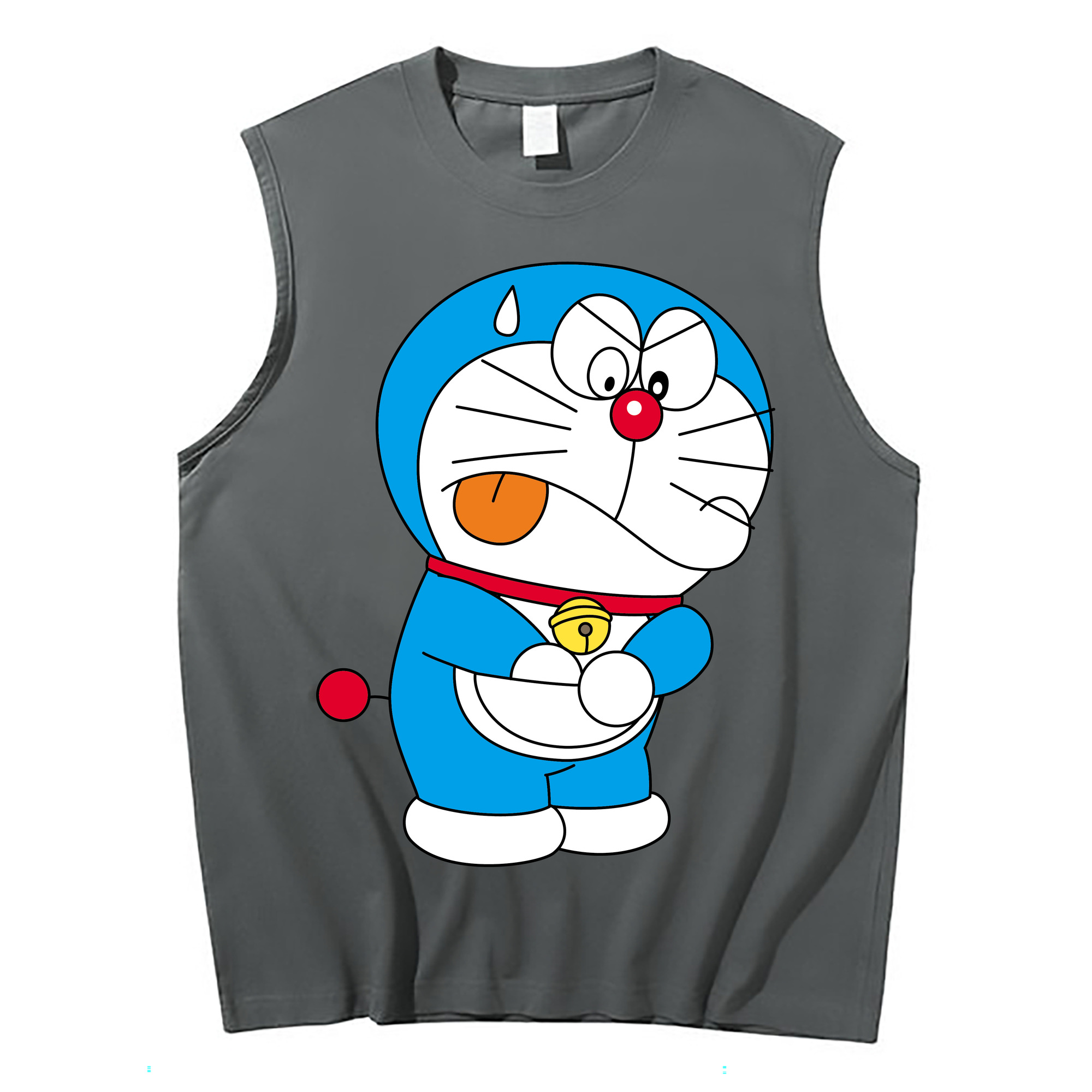（画像用） ドラえもん Doraemon コットン100％タンクトップ（フロントプリント）